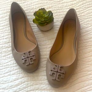 Tory Burch grey Ballet Flat